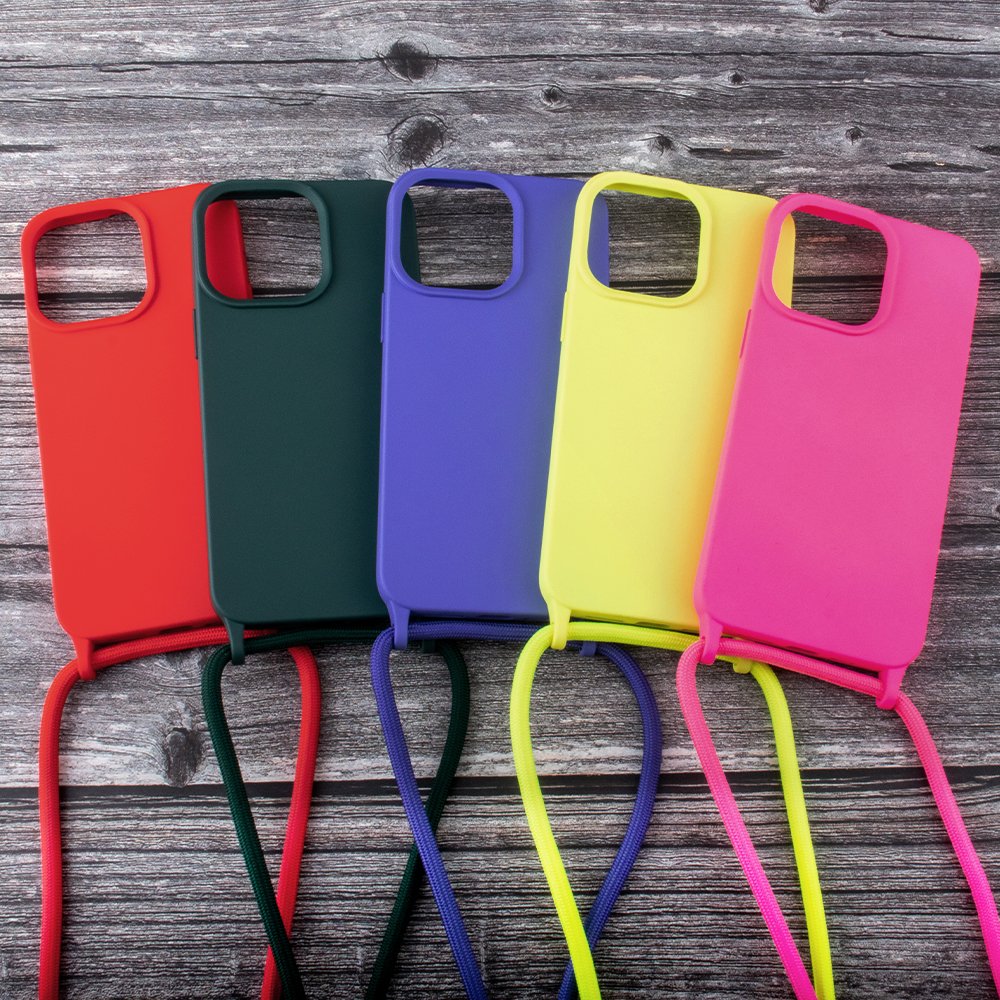 Soft microfiber lining mobile phone case with adjustable Strap Lanyard fundas para celular good touch back cover For iphone 11