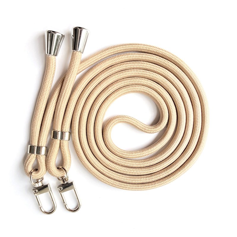 universal adjustable woven phone strap with double buckles long cross body mobile phone lanyard card holder rope