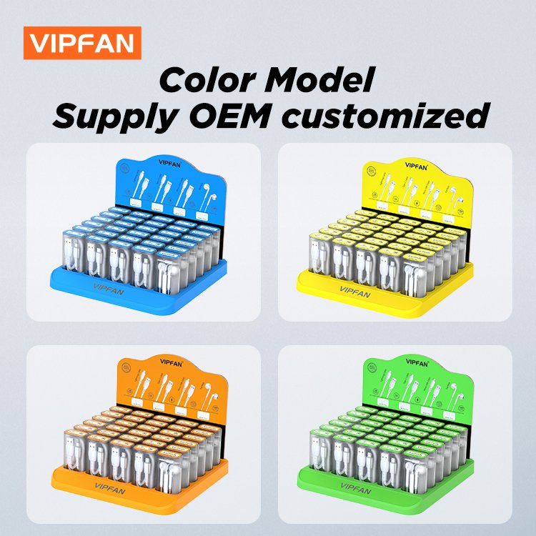 Wholesale Cell phone Accessories Charging Cable mobile phone Cable Suitable For Traders And Supermarkets