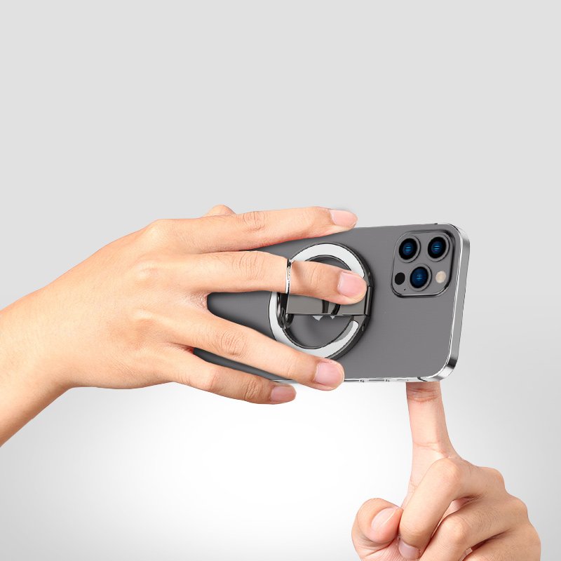 Mobile phone holder Mini Portable Finger Grip Adjustable Stand Ring Magnetic For Iphone New Mobile phone holder