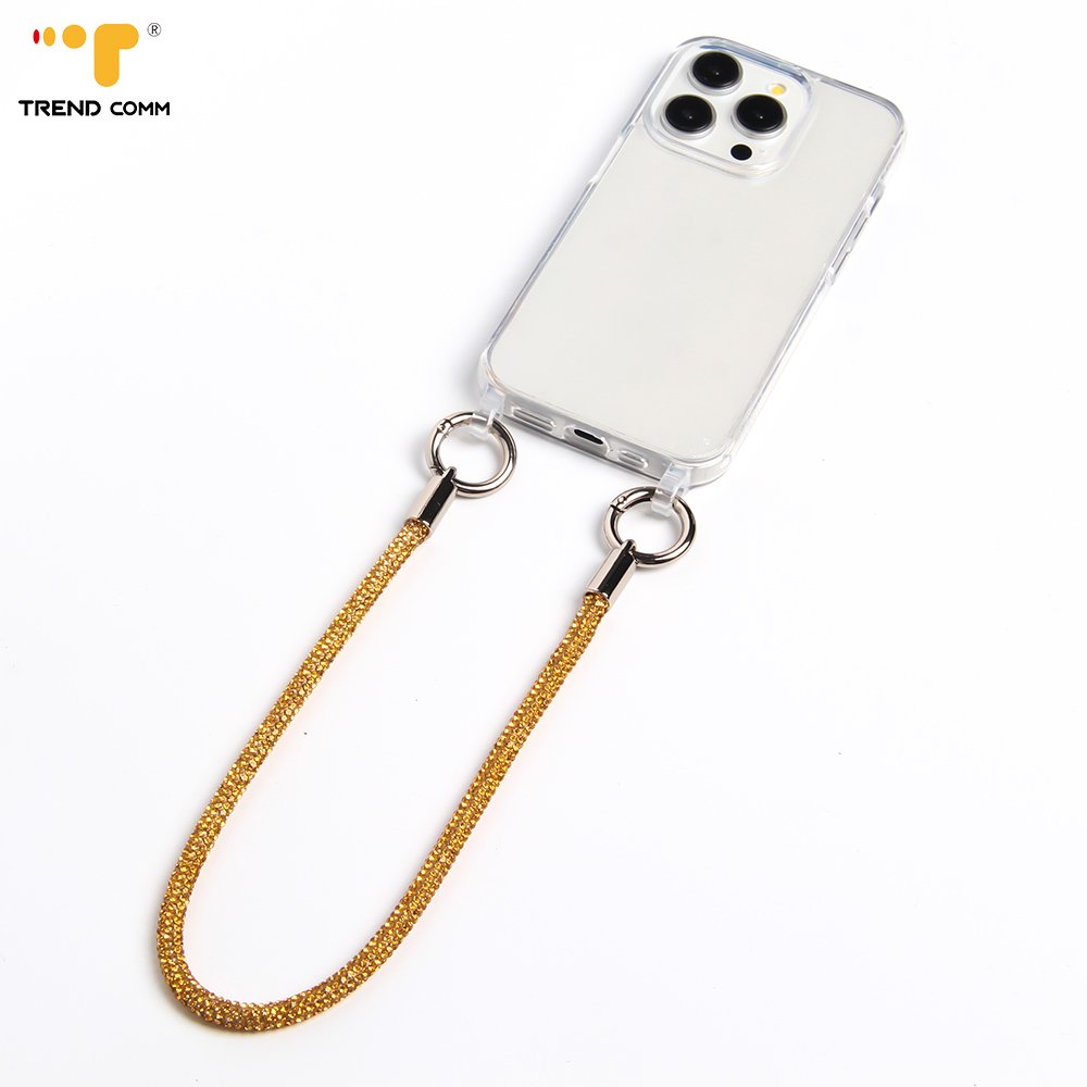 2024 New Design Diamond Chain Anti-Theft Phone Wrist Strap Fashionable Charm Decoration for Mobile Phone