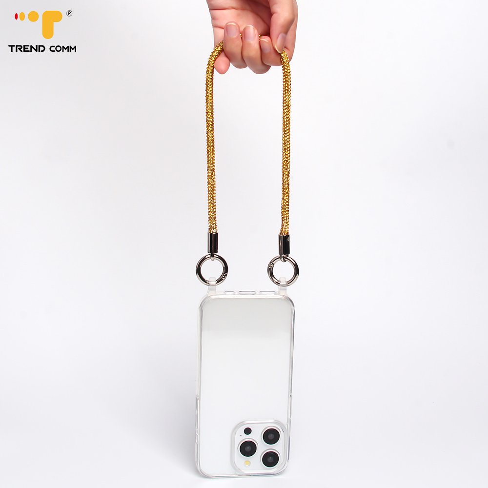 2024 New Design Diamond Chain Anti-Theft Phone Wrist Strap Fashionable Charm Decoration for Mobile Phone