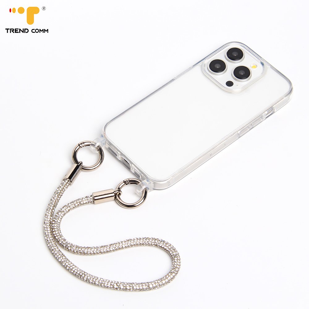 2024 New Design Diamond Chain Anti-Theft Phone Wrist Strap Fashionable Charm Decoration for Mobile Phone