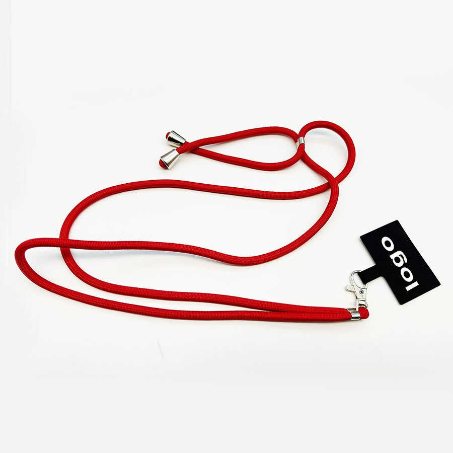 Promotional RPET lanyards Mobile Phone Necklace Strap Patch Tab Lasso Cell Phone Case Holder Lanyard