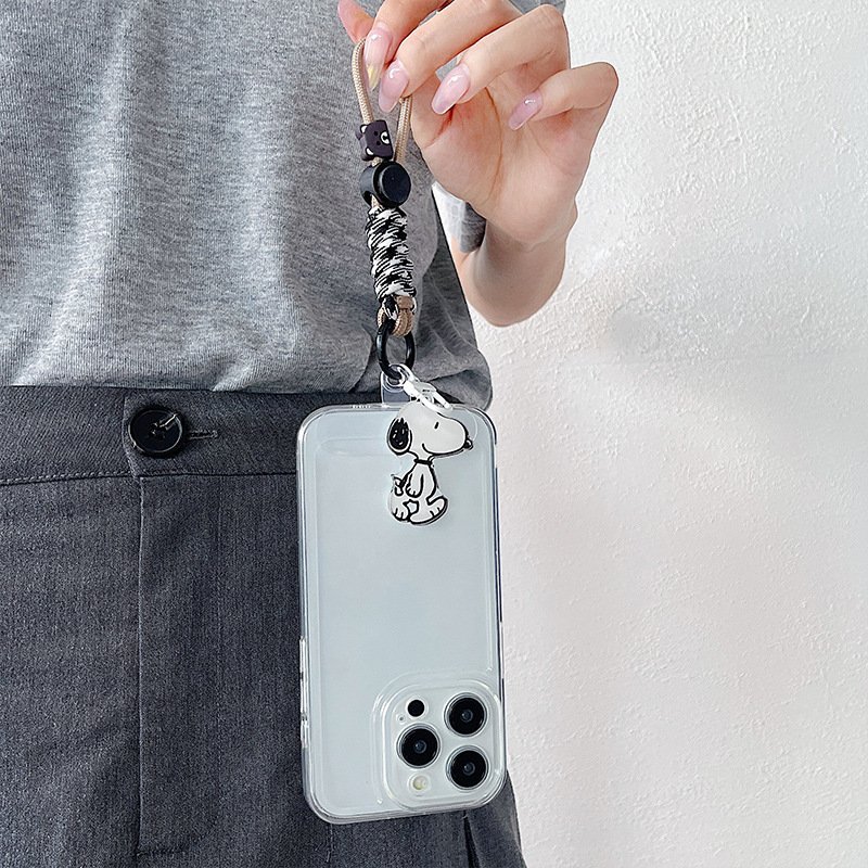 Girl Personality Kettle Rope Drink Bottle Short Wrist Mobile Phone Strap Portable Key Chain Camera Hanging Strap Accessory