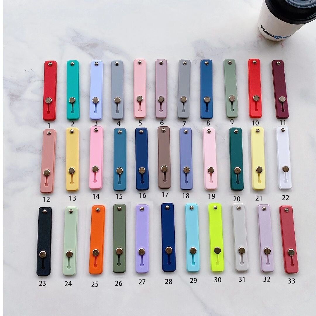 new trending product 2023 manufacture factory supplier Lazy phone holder finger strap kickstand for mobile phone