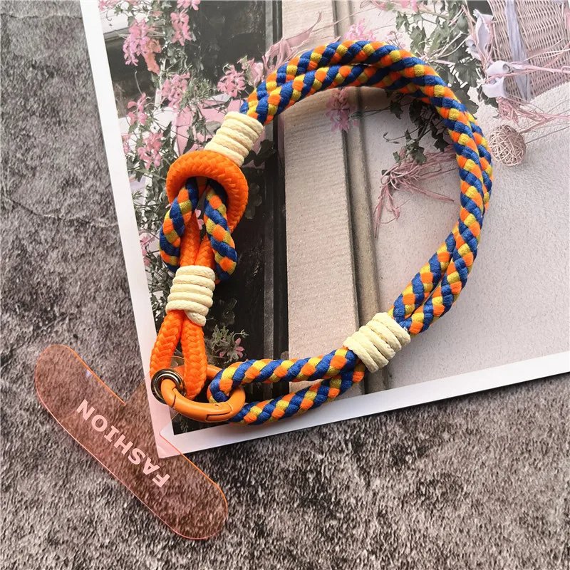 Wrist Strap for Phone Charm Luxury Cell Accessories with Patch Key Lanyards Exquisite Bracelet Telephone Jewelry Rope Keychain