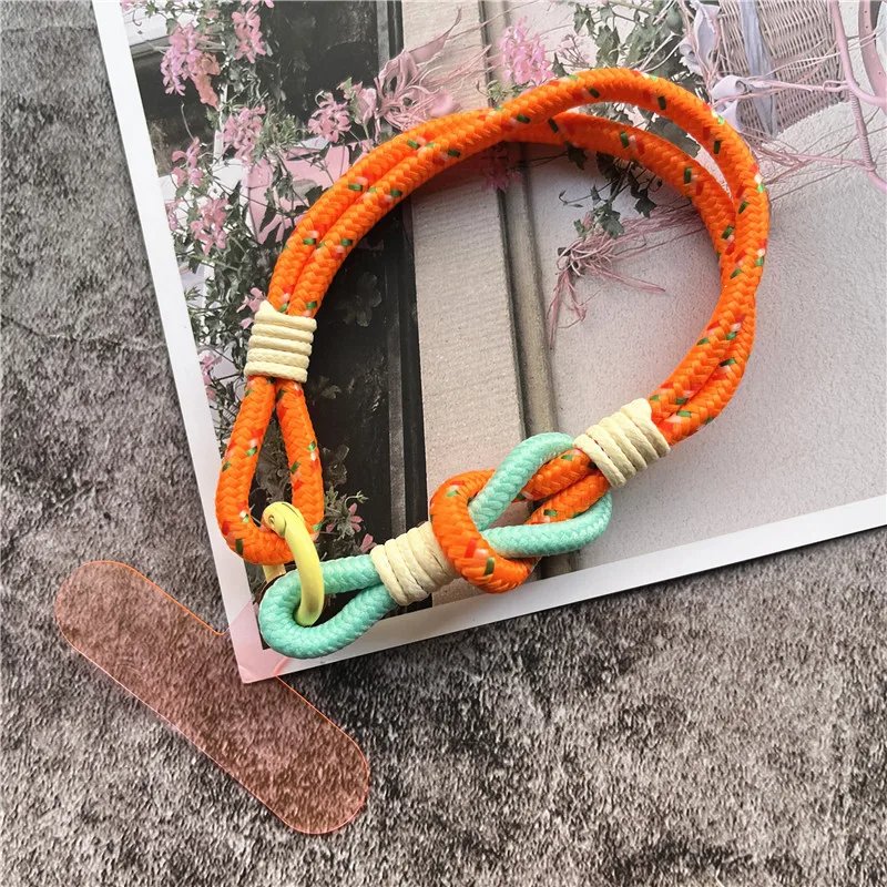Wrist Strap for Phone Charm Luxury Cell Accessories with Patch Key Lanyards Exquisite Bracelet Telephone Jewelry Rope Keychain
