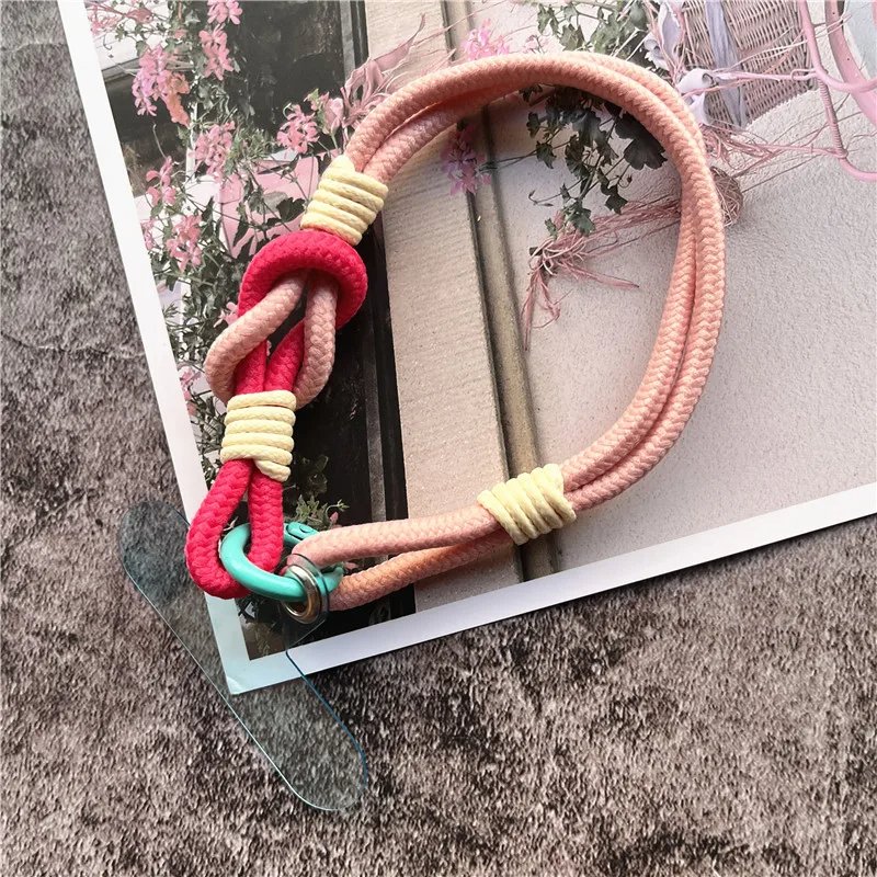 Wrist Strap for Phone Charm Luxury Cell Accessories with Patch Key Lanyards Exquisite Bracelet Telephone Jewelry Rope Keychain