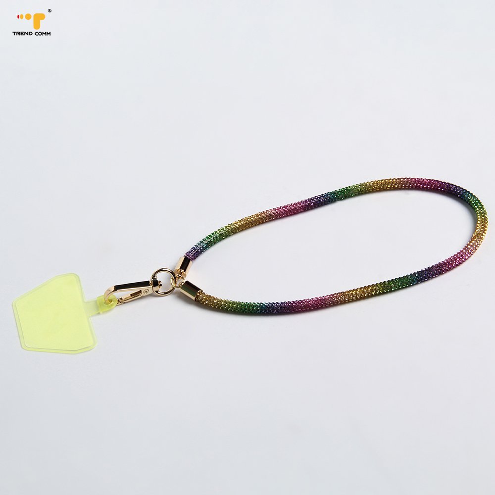 2024 Newest Smartphone cover elegant wrist pearl bracelet chains mobile phone case strap With Universal Patch