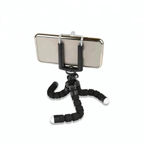 Mini Foldable Tripod Sponge Mobile Phone Holder Flexible Tripods Bracket Selfie Stick Tripod For Camera Accessory