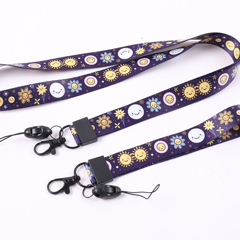 In Stock Universal Cell Phone Lanyard Straps Wholesale Logo Exhibition ID Mobile Long Phone Lanyard And Short Lanyard