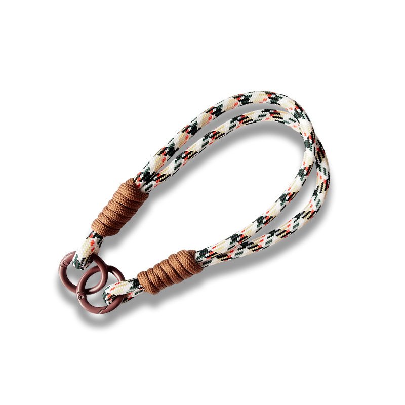 Phone lanyard braided mobile phone chain niche simple ins bracelet cup rope in mobile phone shell creative hanging accessories