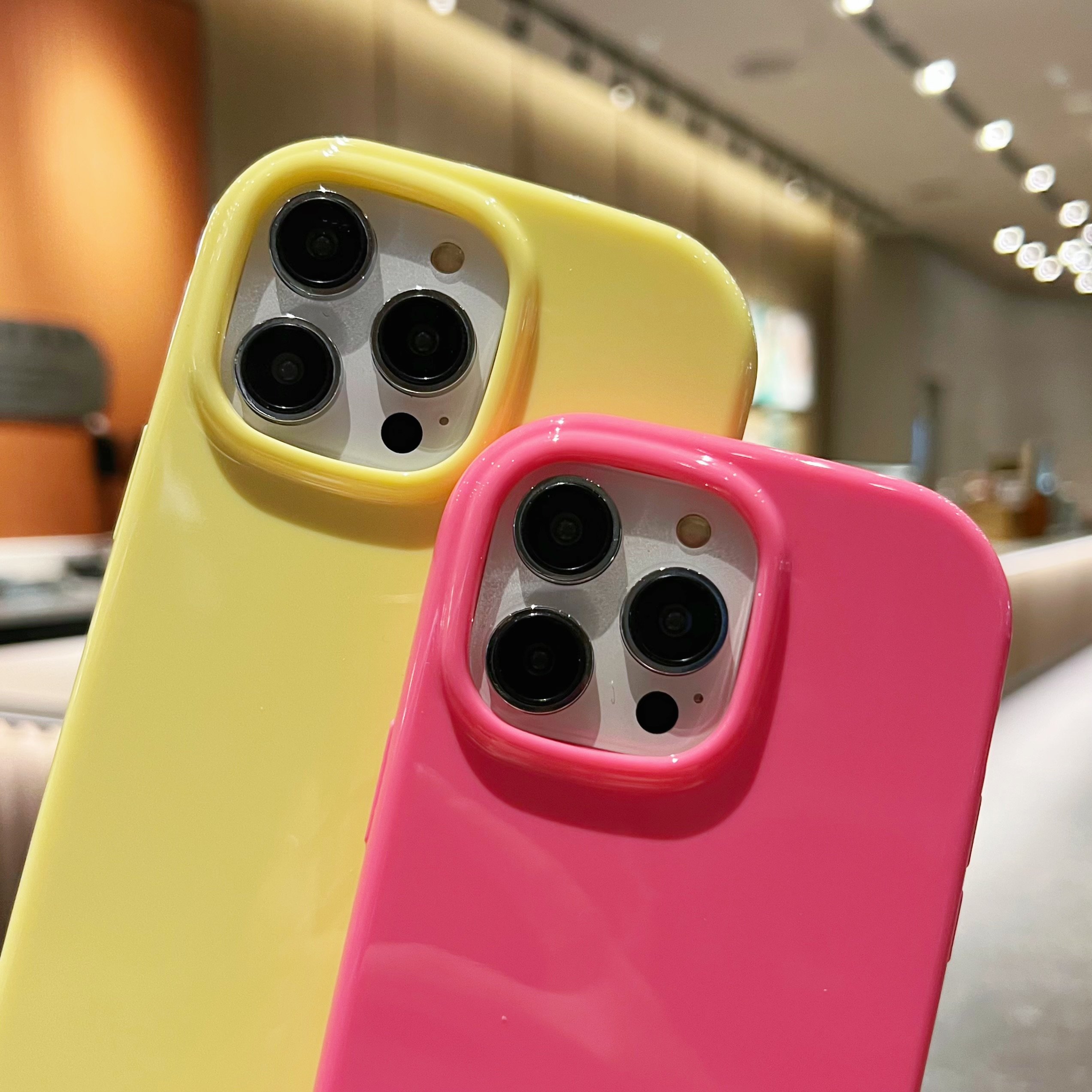 new bling color shockproof soft tpu cute phone case for iphone 15 14 13 12 11 pro max mobile phone cases