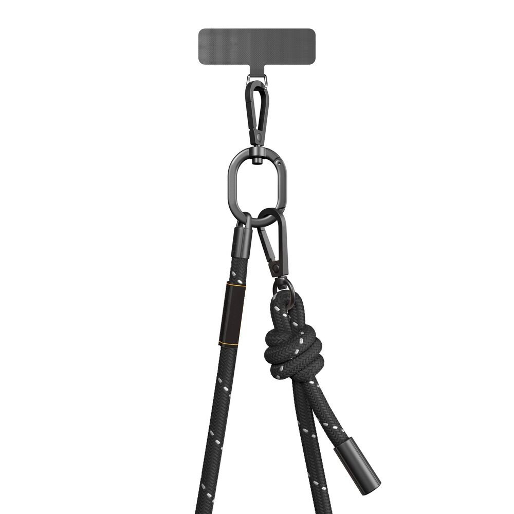 Mobile phone lanyard backpack with hook anti-lost universal rope hanging neck chain diagonal strap can be carried and adjusted
