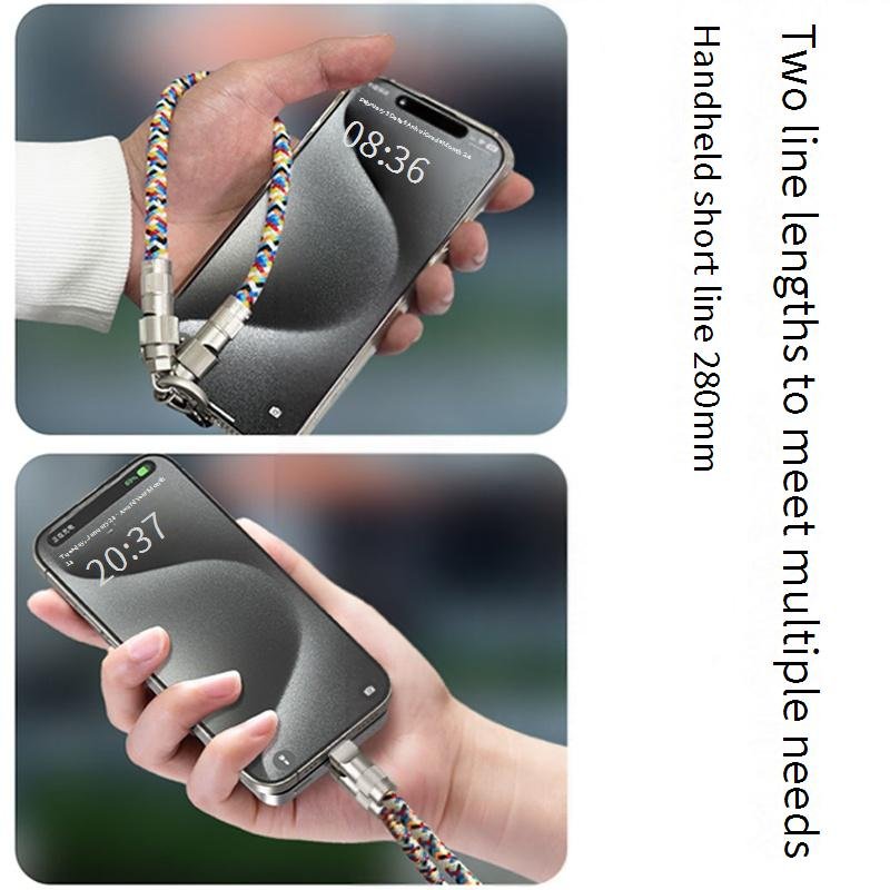 Fashion Smart Phone Crossbody Strap Lanyard Cord Anti-theft Hanging Rope 5 Colors Nylon Rope For Mobile Phone Accessories
