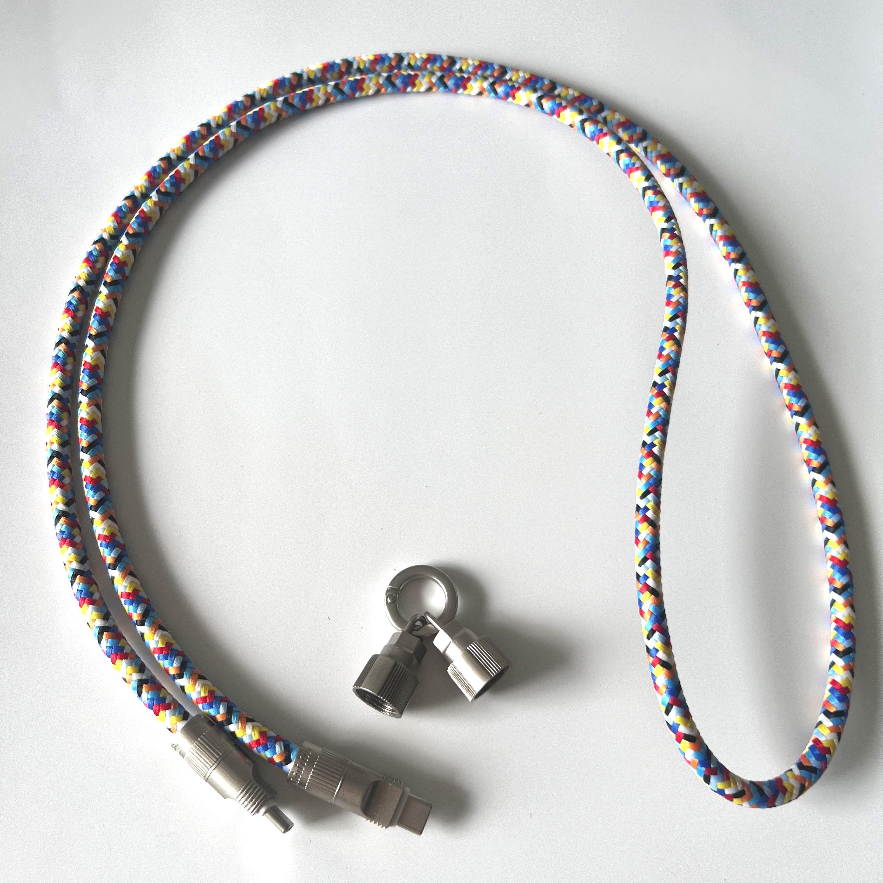Fashion Smart Phone Crossbody Strap Lanyard Cord Anti-theft Hanging Rope 5 Colors Nylon Rope For Mobile Phone Accessories