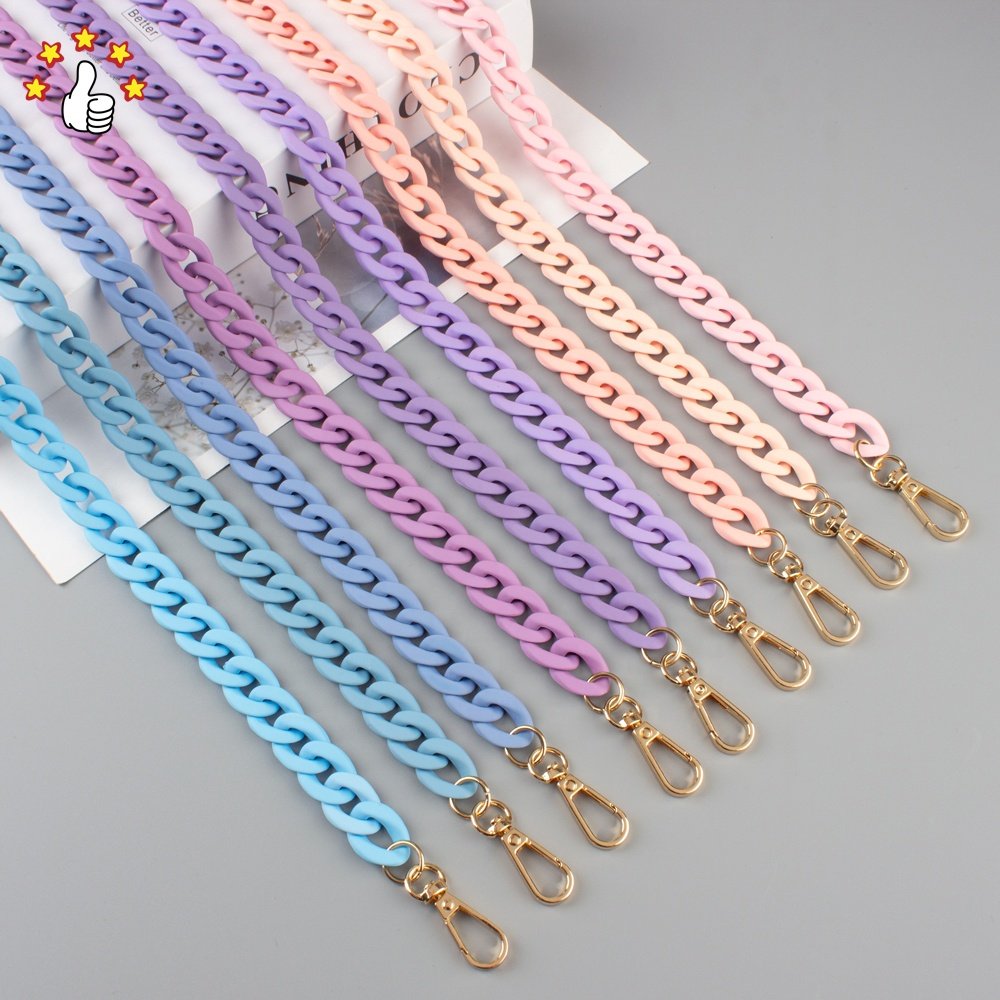 Colorful Rubber Mobile Phone Straps Universal Crossbody Necklace Patch Strap Cell Mobile Phone Chain