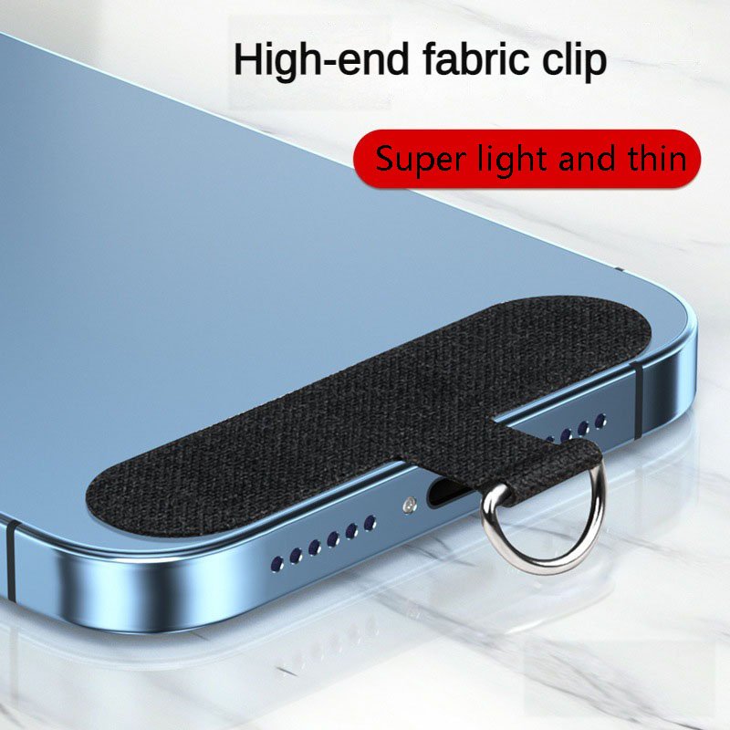 Universal TPU Detachable Adjustable Neck Cord Strap Mobile Phone Safety Lanyard Card Gasket Replacement Snap Rope Patch