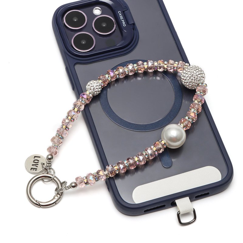 Short Wrist Band Strap Portable Handgrip Anti-Lost Keychain Personalized Style Mobile Phone Rope