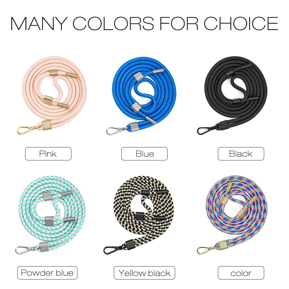 Universal Phone Lanyard Multiple Color Mobile Phone Strap with Customized Connect Tab