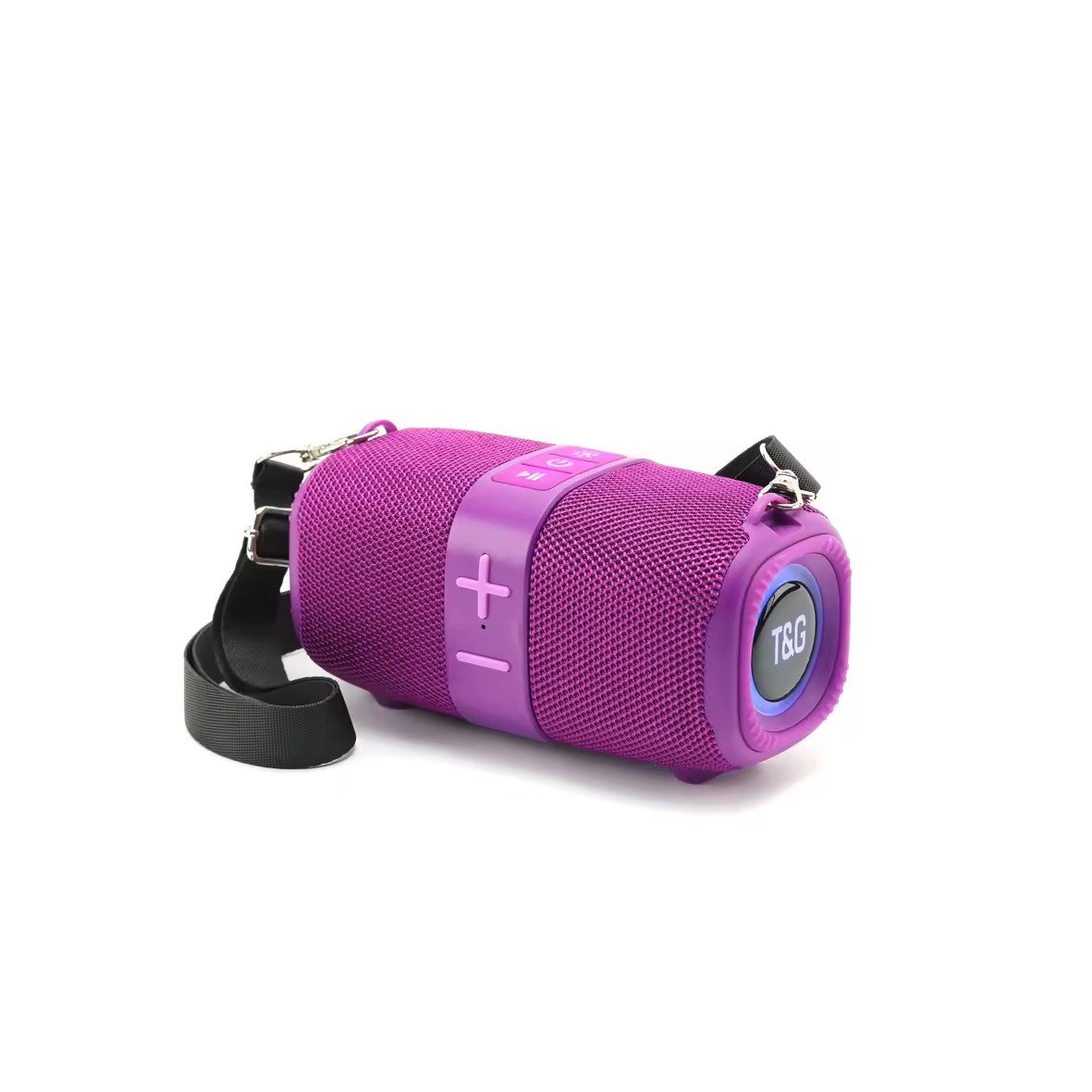TG667 Travel Party Outdoor Home Good Sound Music Player LED Light Portable Mini Speaker Wireless With Strap