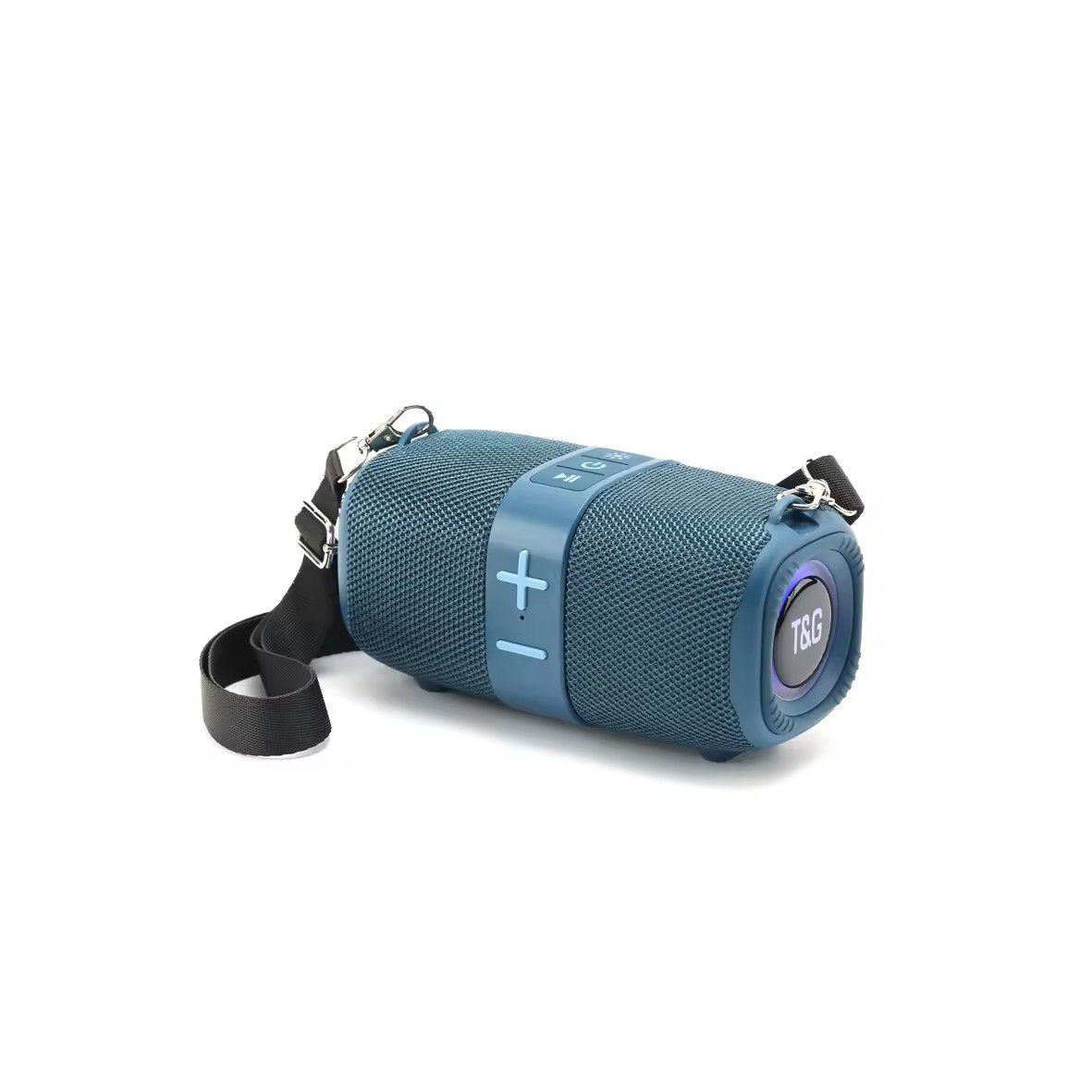 TG667 Travel Party Outdoor Home Good Sound Music Player LED Light Portable Mini Speaker Wireless With Strap