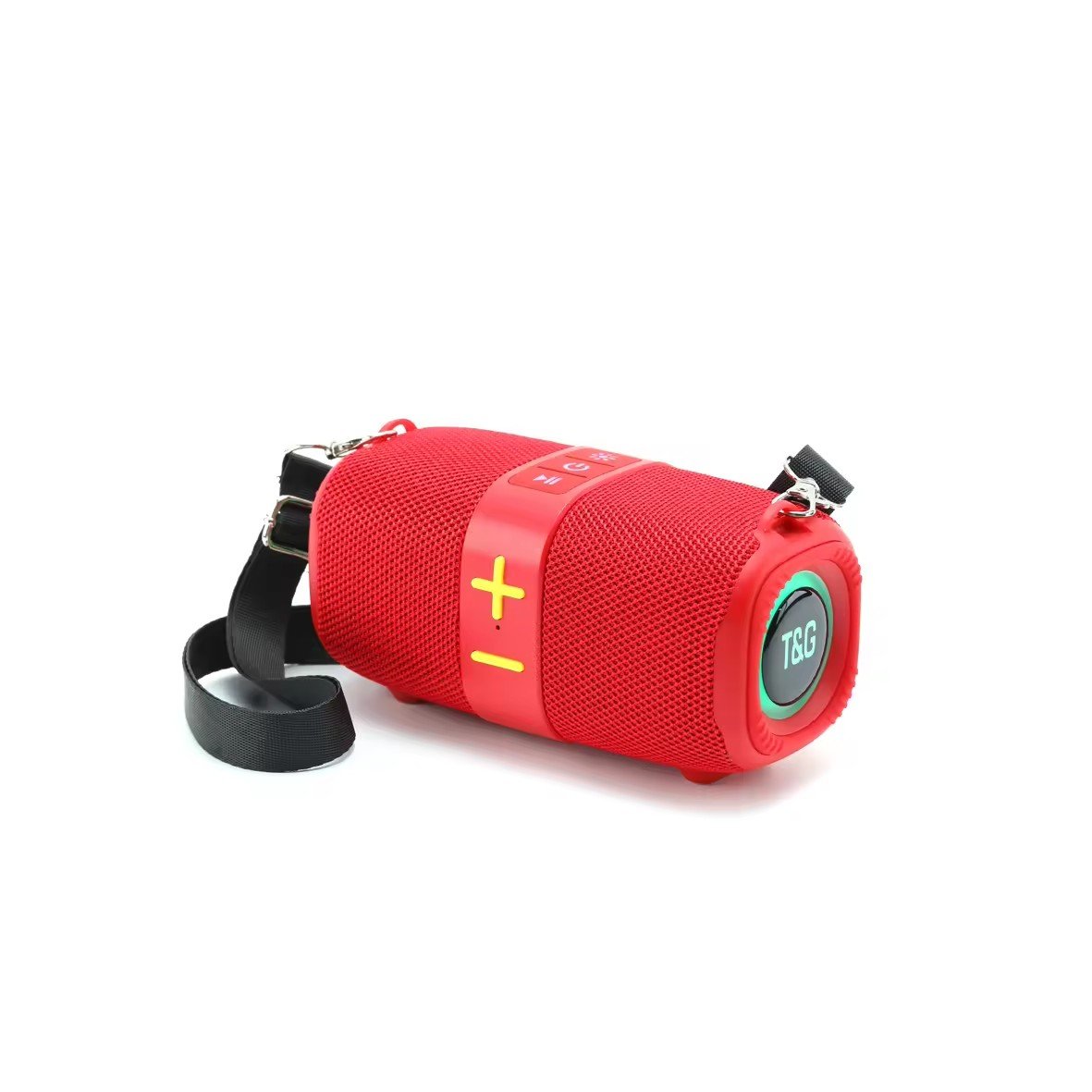 TG667 Travel Party Outdoor Home Good Sound Music Player LED Light Portable Mini Speaker Wireless With Strap