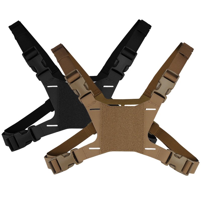 SIVI Elasticity Adjustable Chest Fixed Phone Clip Holder Tactical Mobile Phone Navigation Mount Fixing Strap With Buckle