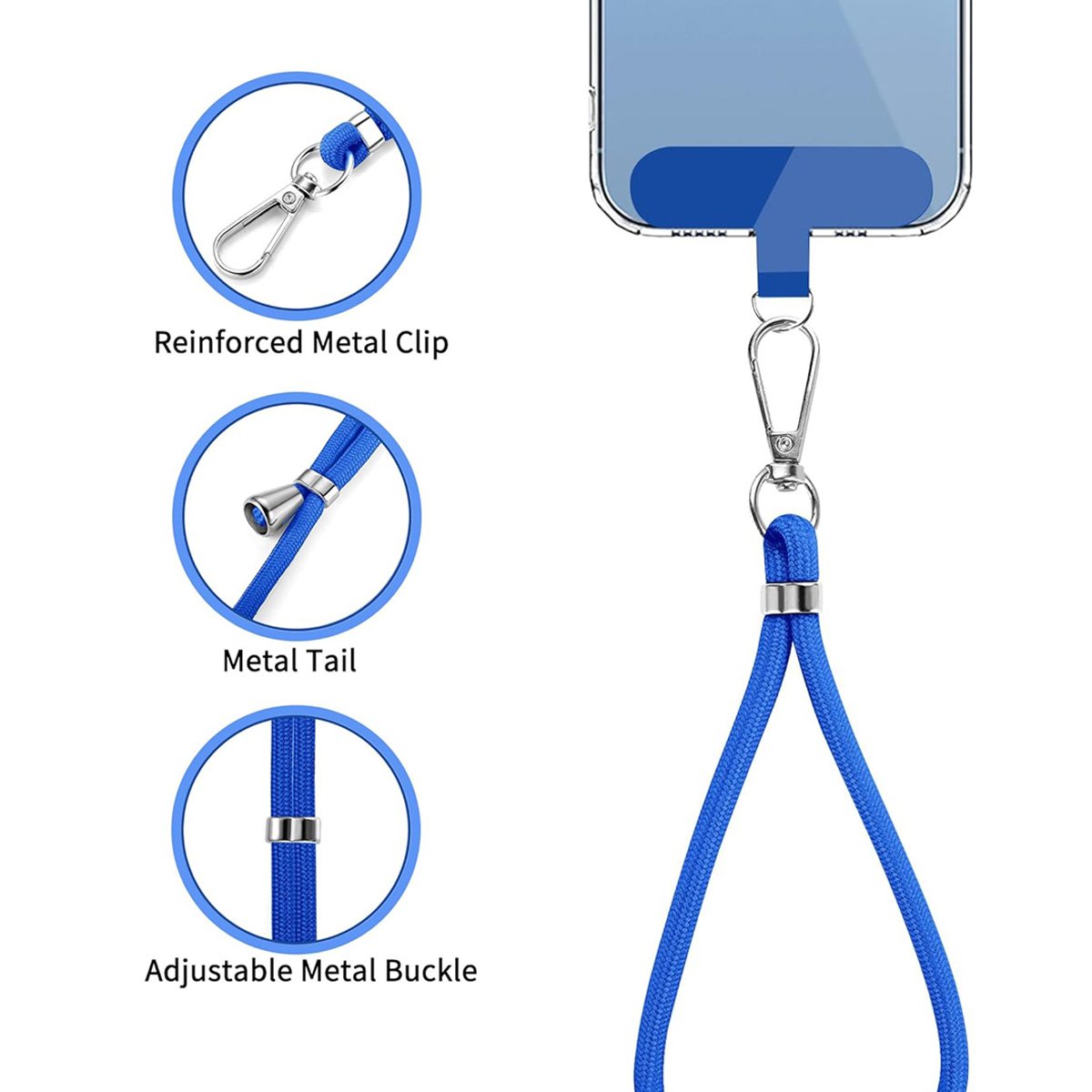 Multifunctional Adjustable Neck Strap Cell mobile phone rope holder crossbody phone lanyard