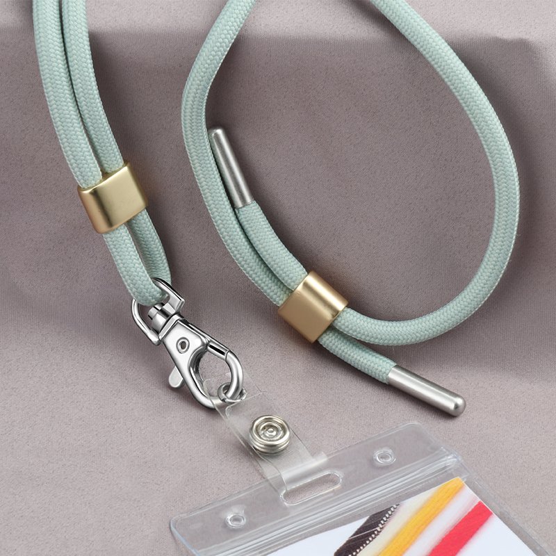 Universal Long Mobile Phone Strap Lanyard Holder With Patch Detachable Adjustable Rope Custom Color Crossbody Phone Necklace