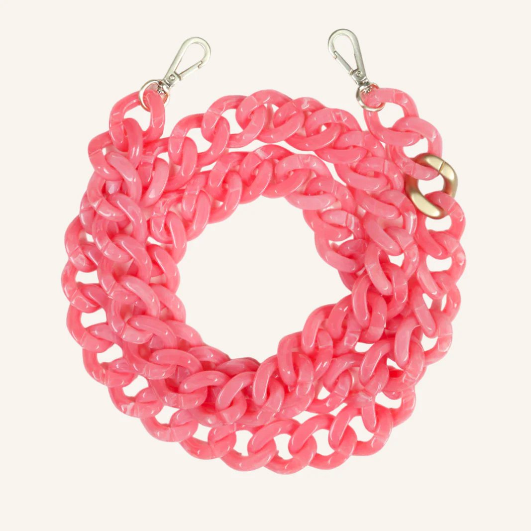 Manufacturer customized acrylic crossbody mobile phone lanyard hands-free mobile phone chain suitable for all mobile phones