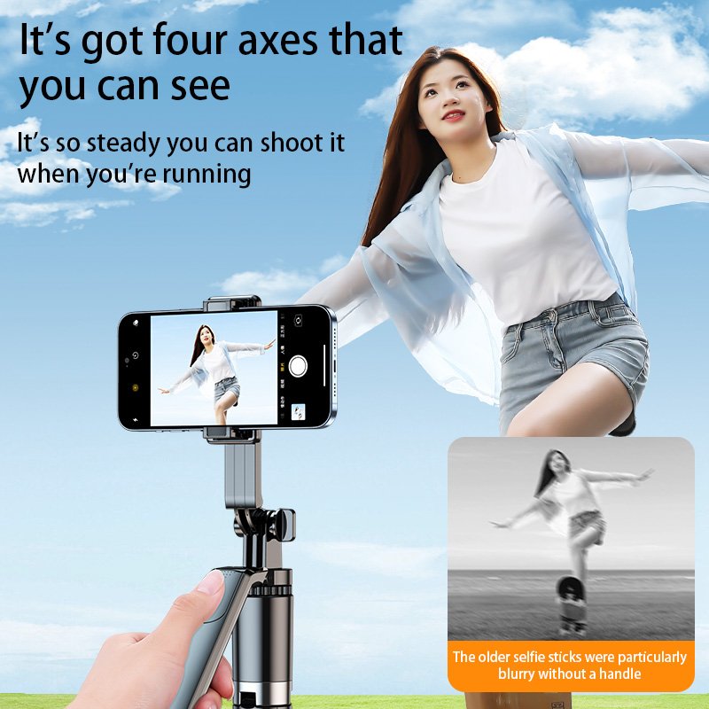 175cm Retractable Wireless Remote Control Selfie Stick with Flexible Lights Live Tripod Mobile Phone Selfie Sticks Strap