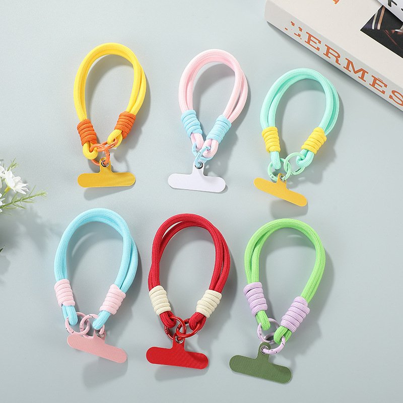 Multifunctional can be hung obliquely detachable portable hanging neck mobile phone universal lanyard
