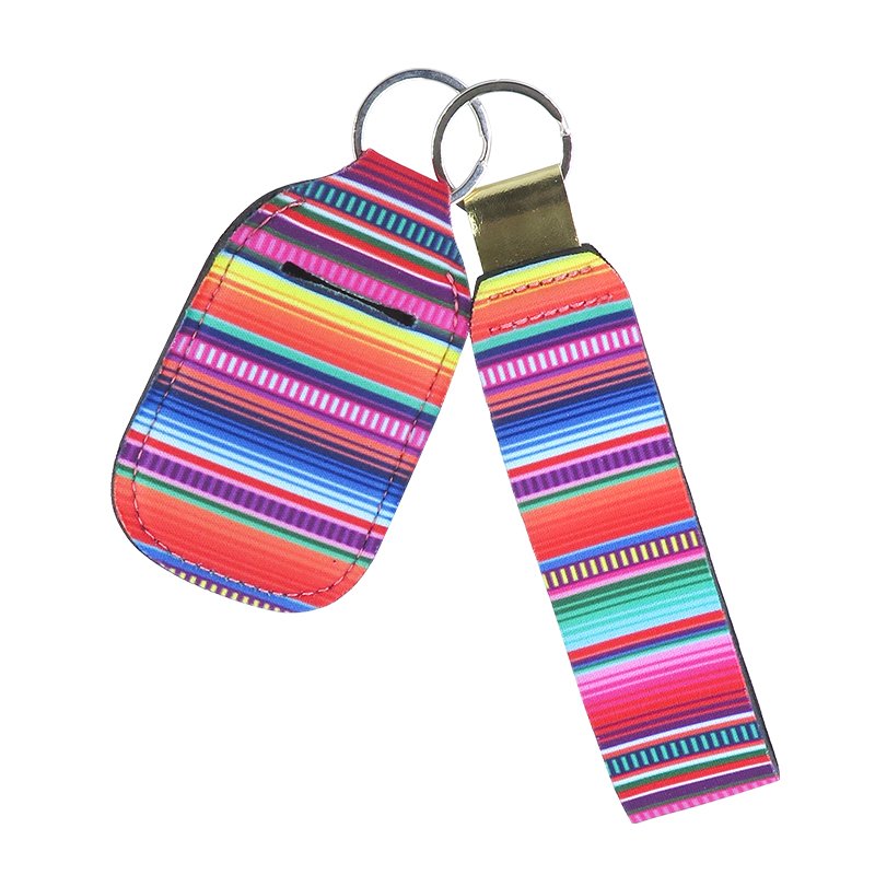 Professional Factory New Style Print Colorful Personalized Short Nylon Ribbon Wrist Lanyards Custom For Mobile Phone