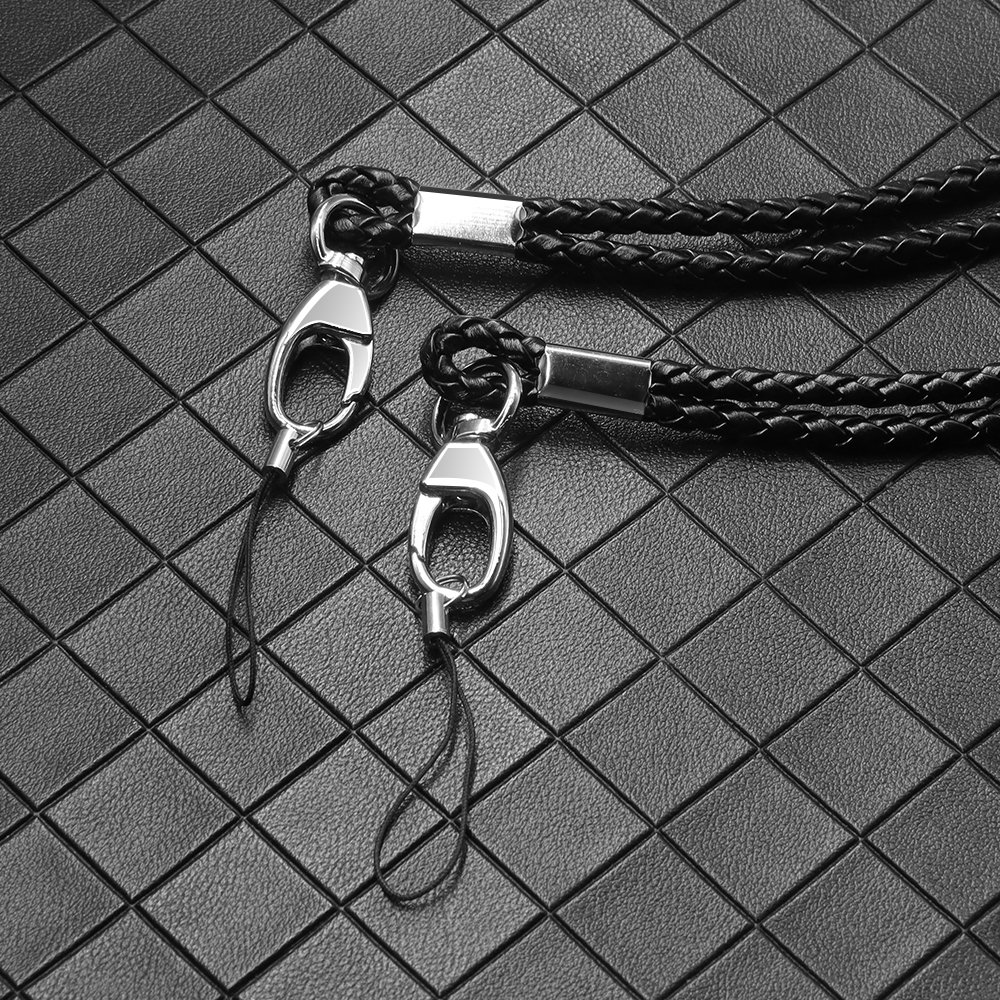 Retractable Mobile Phone Hanging Rope Rhinestone Crystal Lanyard Keychain Necklace ID Badge Phone Antitheft Holder For CellPhone