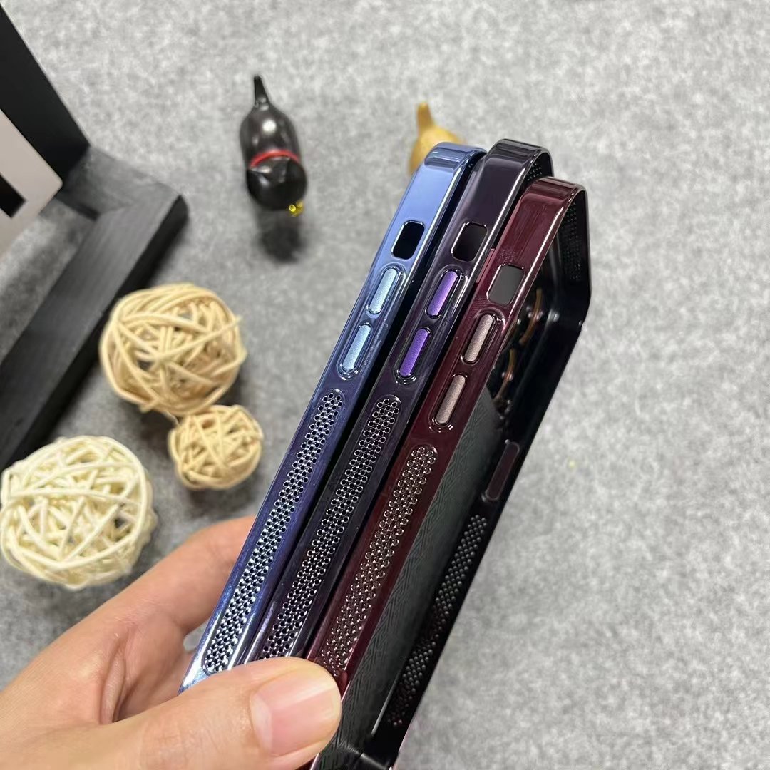 Luxury Shockproof Business Protectora Mobile Cell Phone Accessories PC Back Cover for Fundas Iphone 11 12 13 14 15 16