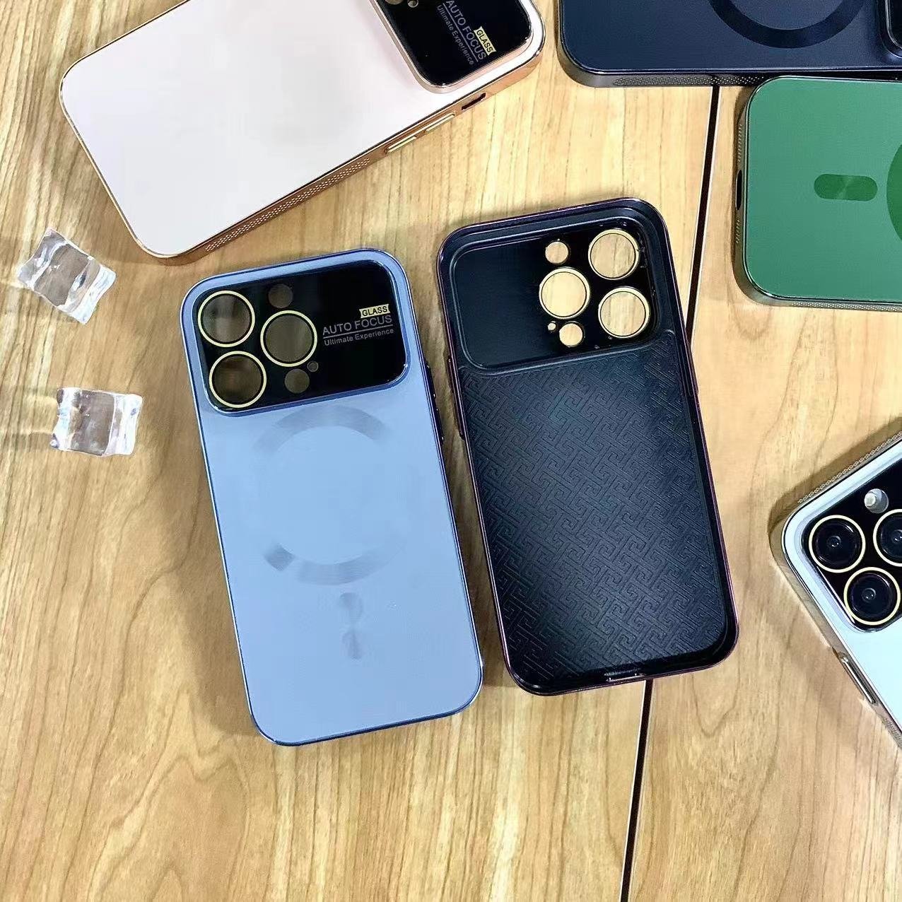 Luxury Shockproof Business Protectora Mobile Cell Phone Accessories PC Back Cover for Fundas Iphone 11 12 13 14 15 16