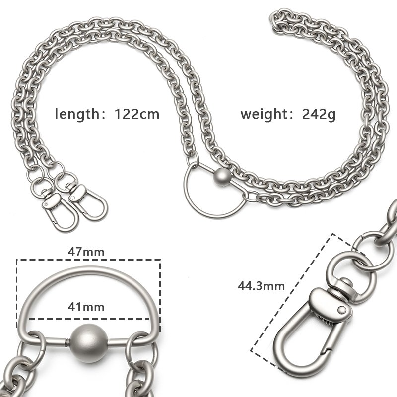Crossbody Hanging Chain Phone Case Universal Strap Chain Bag Shoulder Strap Metal Strap Mobile Phone Lanyard