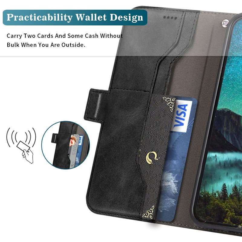Wallet Leather Case For iPhone 15 14 Plus 11 12 13 Pro Max Phone Bags Flip Cover For iphone 16