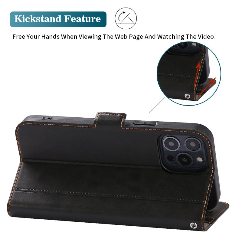 Wallet Leather Case For iPhone 15 14 Plus 11 12 13 Pro Max Phone Bags Flip Cover For iphone 16