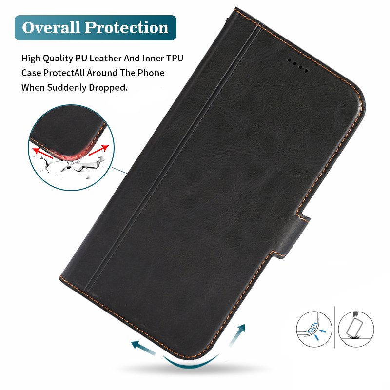 Wallet Leather Case For iPhone 15 14 Plus 11 12 13 Pro Max Phone Bags Flip Cover For iphone 16