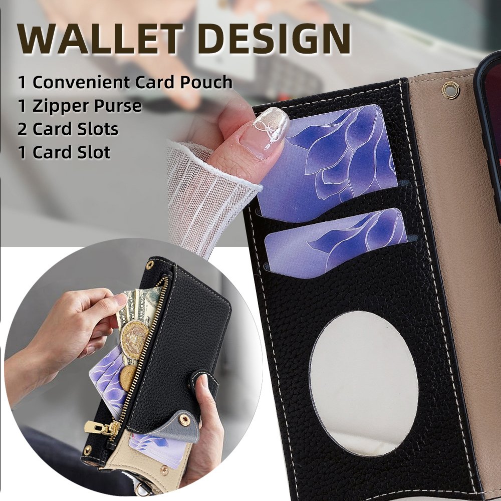 New Hot For Tecno Camon Infinix Spark Pova Note gt smart 40 20 20C 10 30 8 6 Pro Plus Mirror Leather Mobile Phone Case Strap