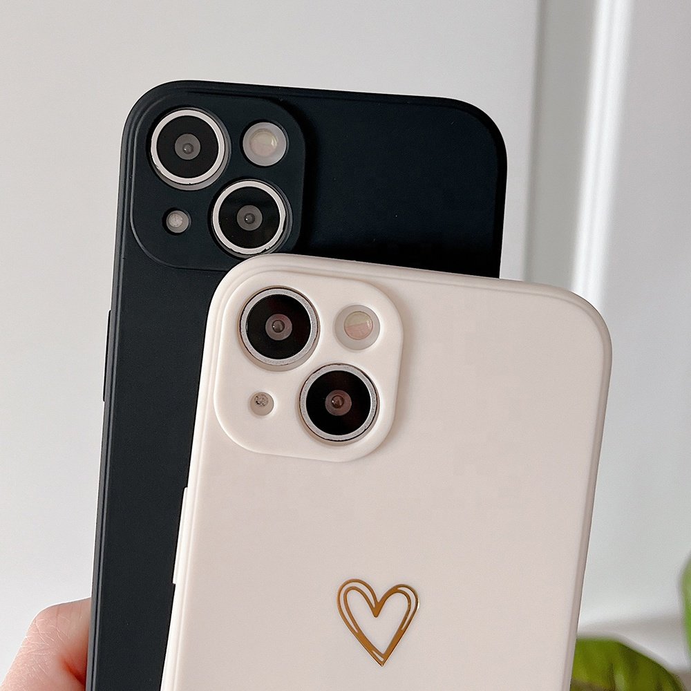 Silicone Mobile Phone Case cover with Crossbody Lanyard for iPhone 11 12 13 14 15 Pro Max