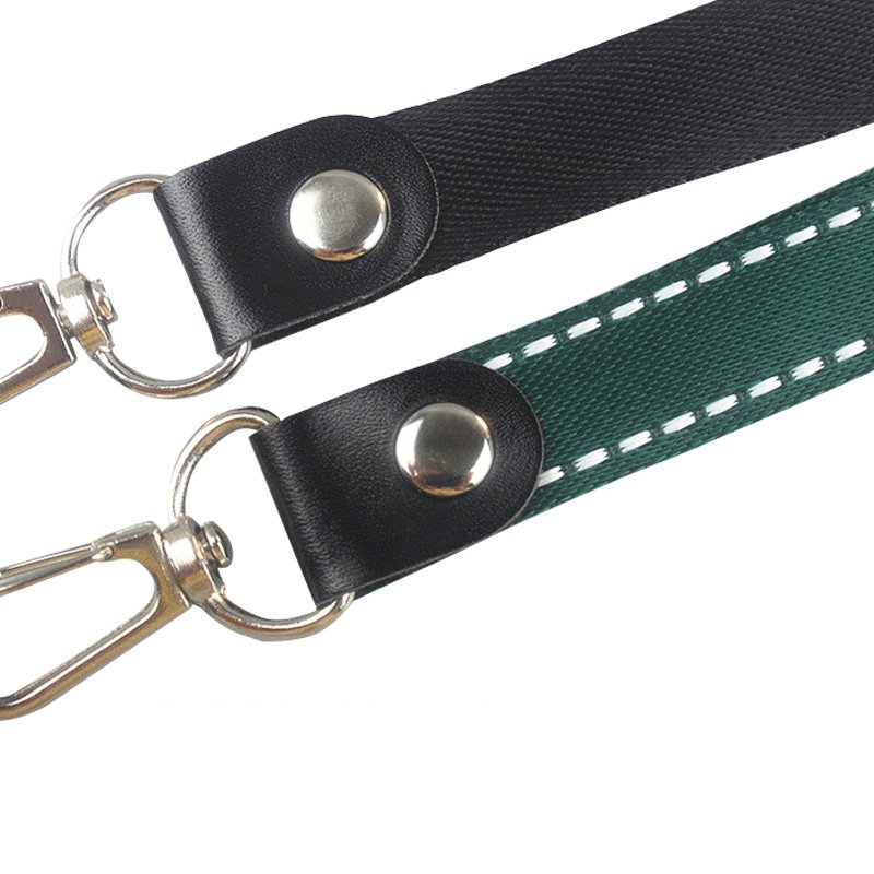 Good Quality Wide Mobile Phone Strap Removable Polyester Fiber Universal Cell Phone Strap Holder Phone Lanyard with Patch Pad