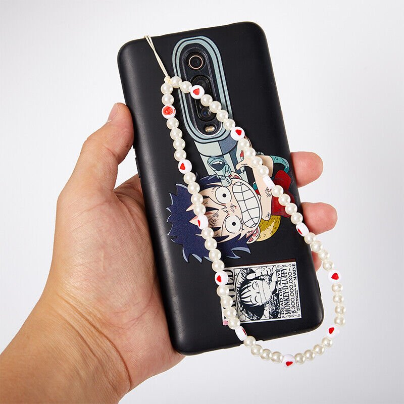 Pearl Chain Acrylic Bead Anti-lost Mobile Phone Straps Accessories