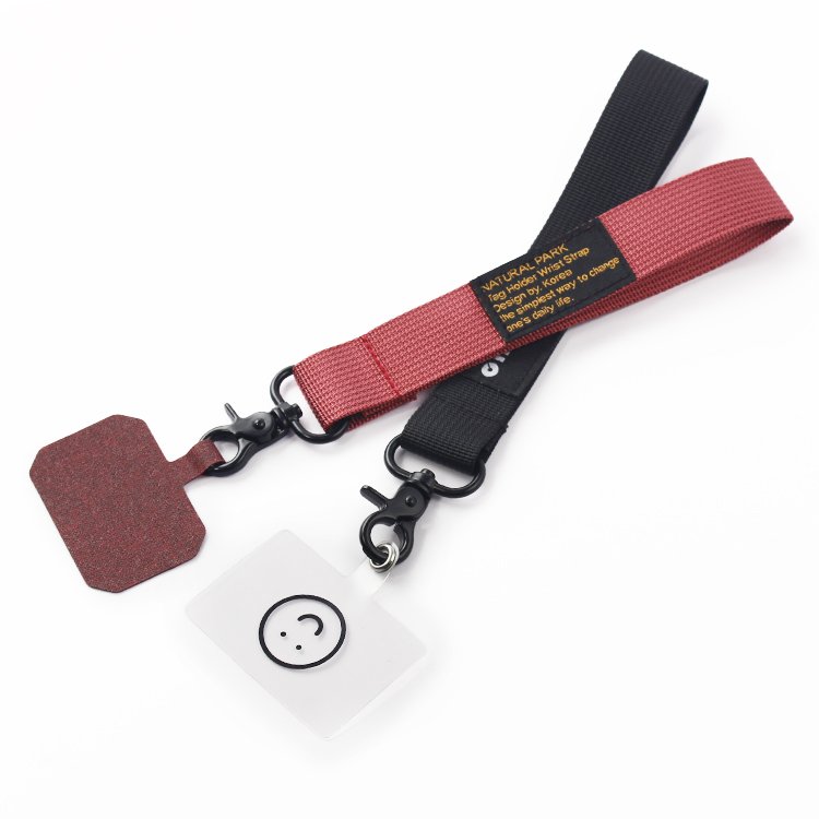 Custom Universal Mobile Phone Lanyard Patch Keys ID Holder Strap Wrist Phone Lanyard