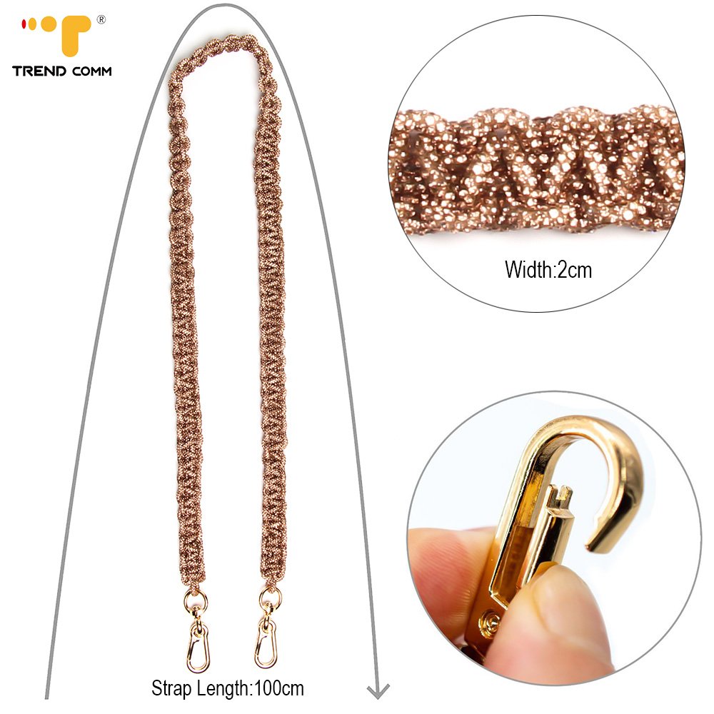 2024 Customized Handmade Luxury Women's Crossbody Diamond Chain Necklace Sparkling Mobile Phone Strap