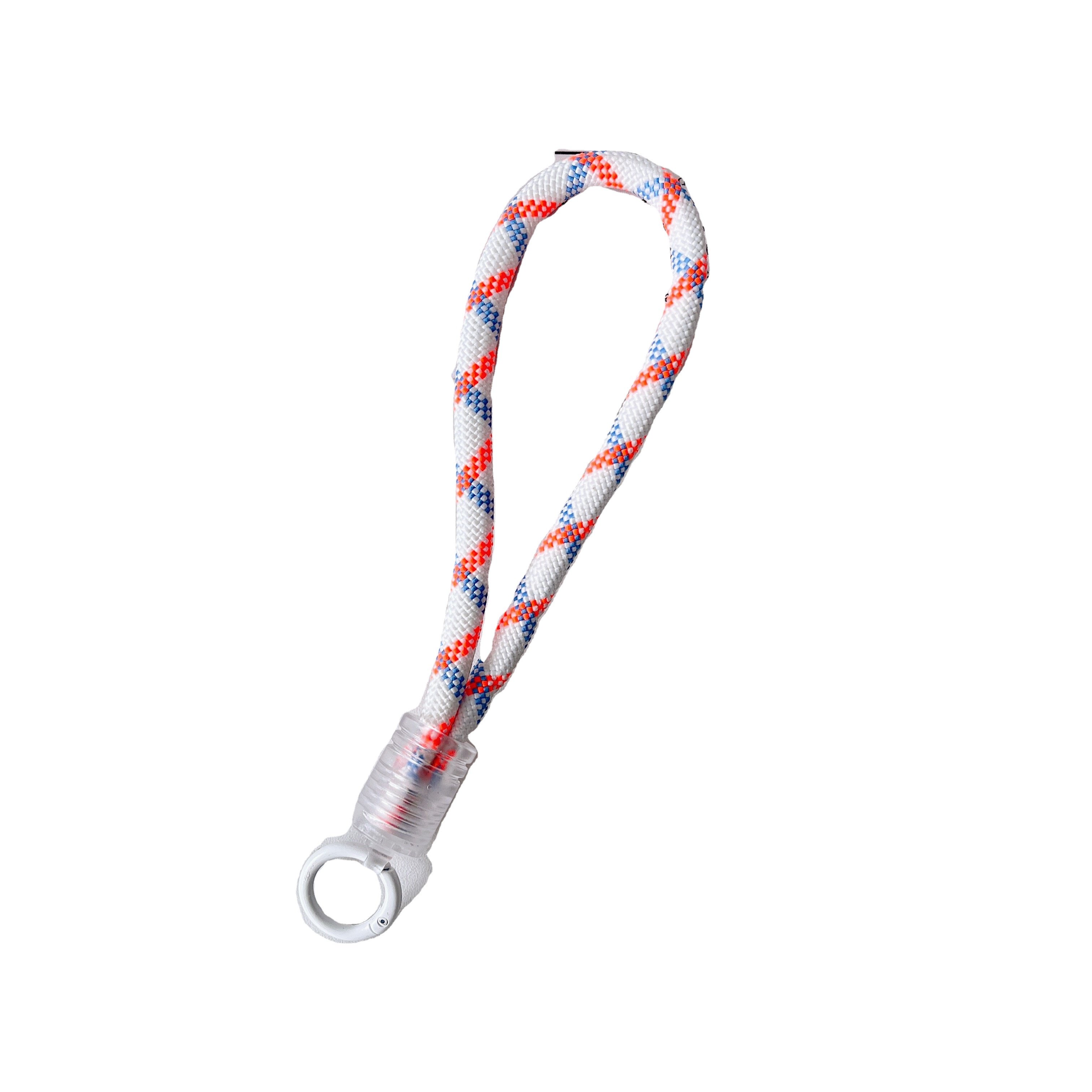 Removable universal necklace mobile phone lanyard nylon patch diagonal neck clip metal buckle metal lanyard rope belt
