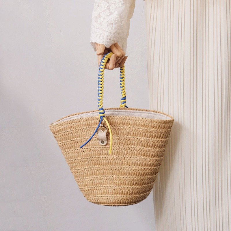 Colorful Versatile Wax Cord Handmade Rope Bag For Handbags Strap Multi-Color Hand-Held Mobile Phone Holder Lanyard Straps 35cm